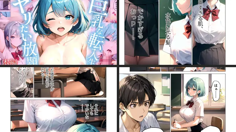 巨乳な××生にヤリたい放題 合冊版のエロ画像